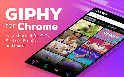 GIPHY for Chrome screenshot