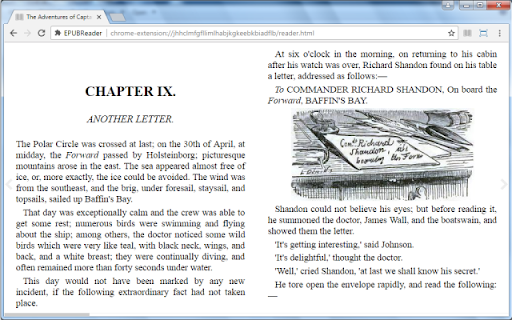 EPUBReader screenshot
