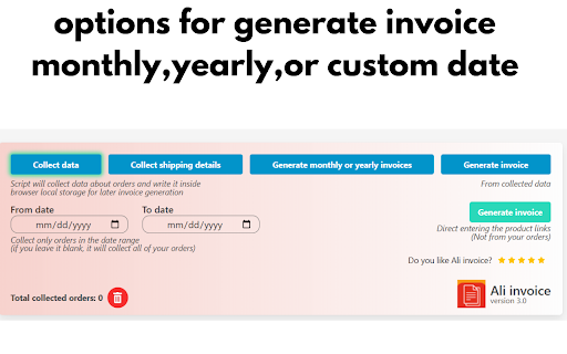 AliInvoice™️ - Get Aliexpress invoice & Receipt screenshot