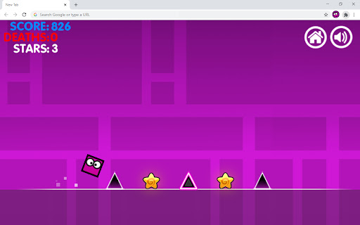 Geometry Rash Action Game Offline screenshot