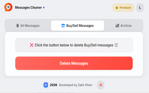 Delete Facebook Messages 2026 screenshot