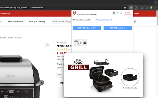 Target Image/Video Downloader screenshot