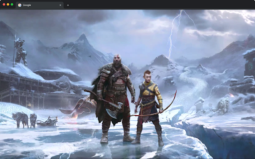 Kratos & Atreus God of War Live Wallpaper - HD Animated screenshot