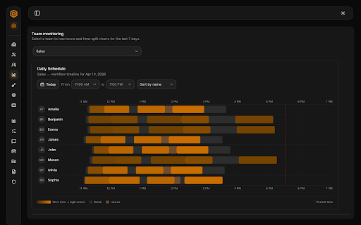 Workbeam screenshot