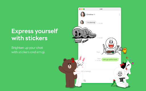 LINE screenshot