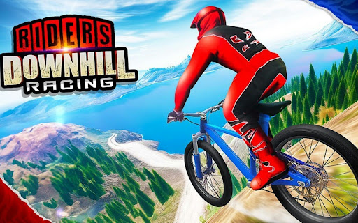 Riders Downhill Racing - Bike Games screenshot