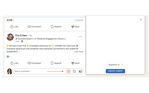 Content Swarm screenshot