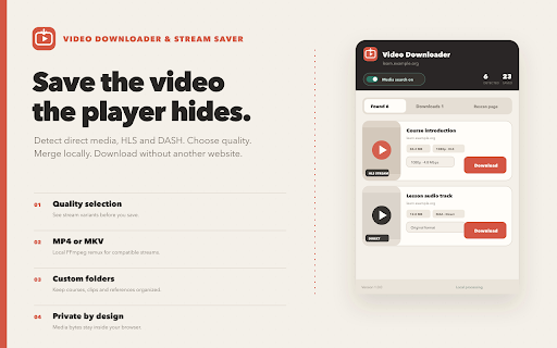 Video Downloader & Stream Saver screenshot