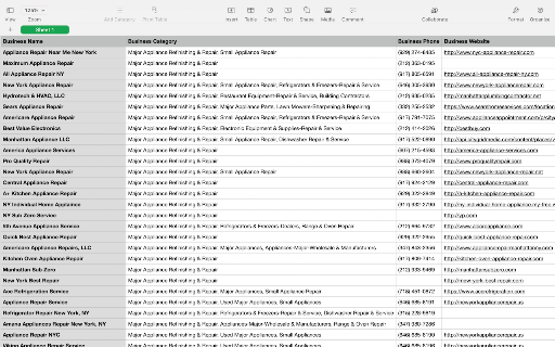 Yellow Pages Scraper - Yellow Pages Spider screenshot