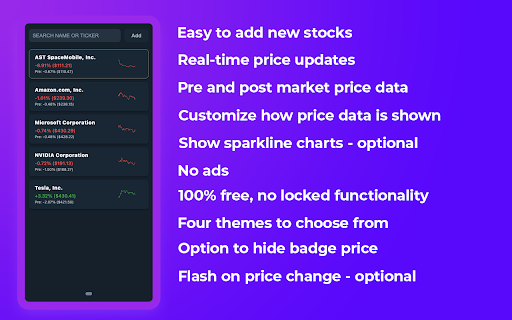 BadgeTicker screenshot