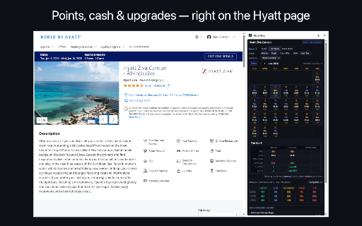 HotelXray for Hyatt — Points, Rates & Upgrades screenshot