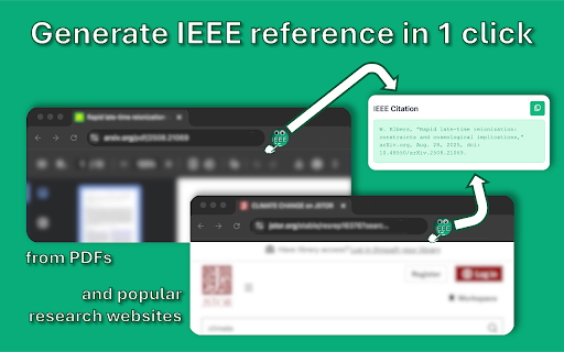 IEEE Citation Generator screenshot