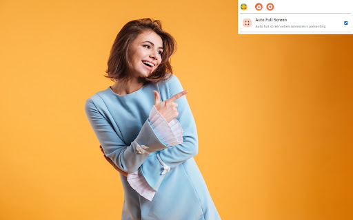 Auto Full Screen for Google Meet™ screenshot