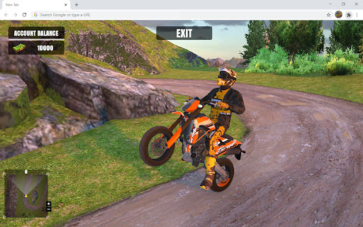 Motocross Driving Simulator Game screenshot