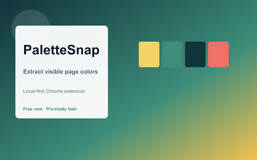 PaletteSnap Local screenshot