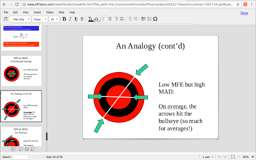 PPT slides editor screenshot