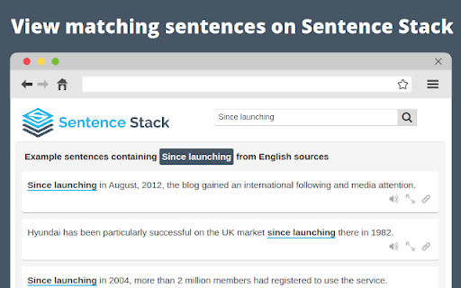 Sentence Stack screenshot