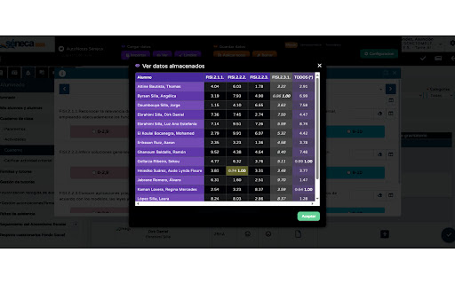 AutoNotas Séneca screenshot