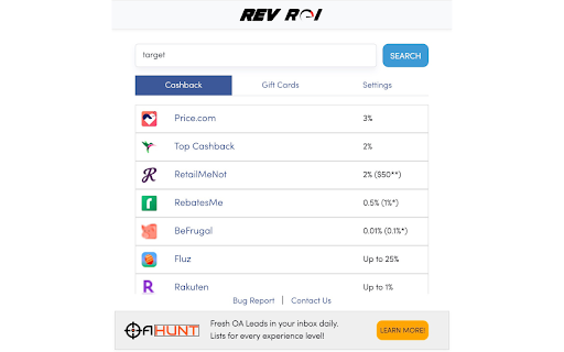RevROI screenshot
