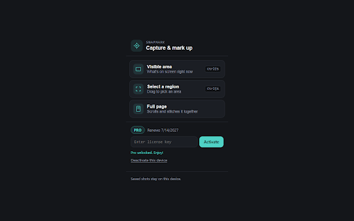 SnapMark — Screenshot & Annotate screenshot