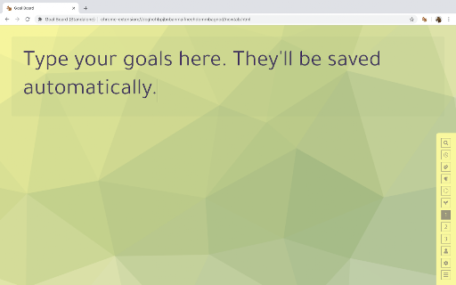 Goal Board screenshot