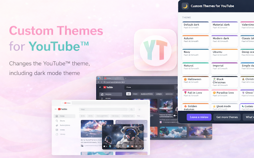 Custom Themes for YouTube™ screenshot