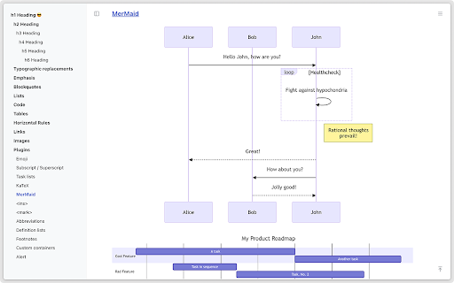 Markdown Reader screenshot