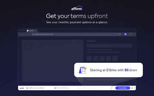 Affirm: Buy Now, Pay Later screenshot