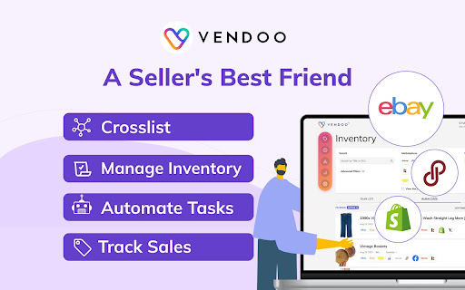 Vendoo Crosslist Extension v3 screenshot