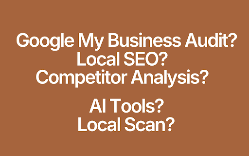 GMB Everywhere - GBP Audit for Local SEO screenshot