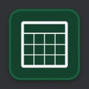 Zoho Sheet Dark Mode icon