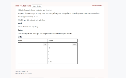 codePTIT - Tiện ích hỗ trợ làm bài code.PTIT screenshot