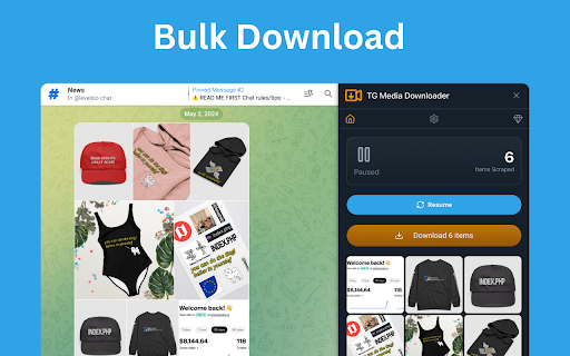 TG Media Downloader - Telegram Downloader screenshot