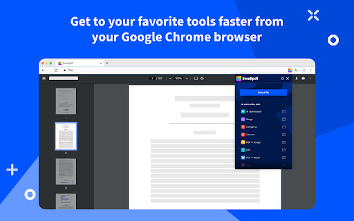 Smallpdf—Edit, Convert, Compress, & AI Summarize PDF screenshot