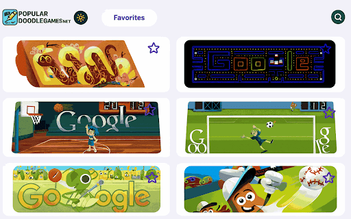 Popular Doodle Games – 35+ Free Doodle Games Collection screenshot