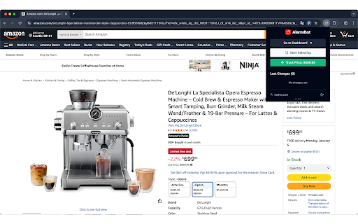 AlarmBot: ULTIMATE Web Monitoring & Smart Price Alerts screenshot