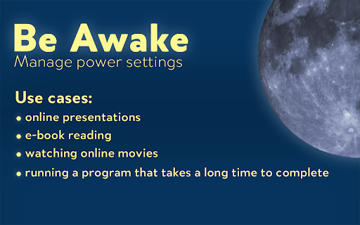 Be awake screenshot