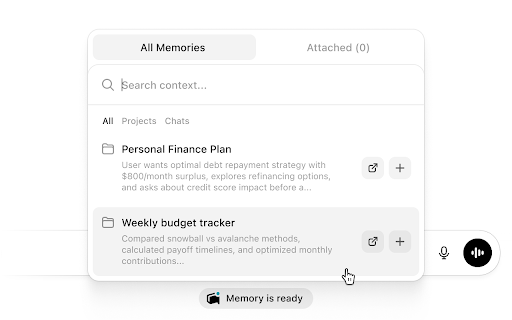 MemoryBase screenshot