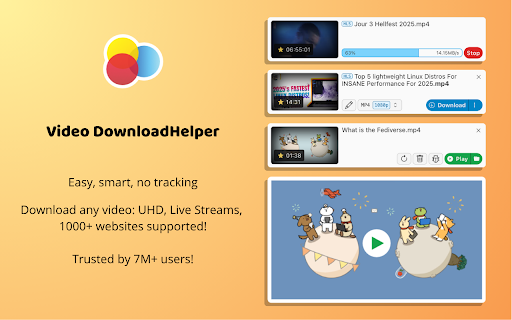Video DownloadHelper screenshot