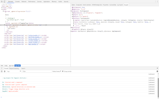ng-inspect for Angular screenshot