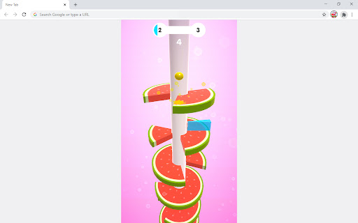 Helix Fruit Jump Arcade Game screenshot