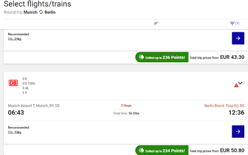 eco.mio | Decarbonize Business Travel screenshot