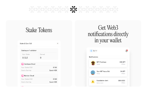 Martian Aptos & Sui Wallet Extension screenshot