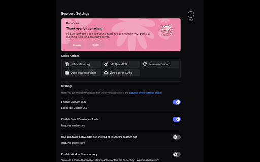 Equicord Web screenshot