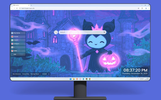 Kuromi Gothic Vampire Queen Live Wallpaper screenshot