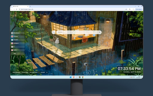Evening Rain Live Wallpaper screenshot