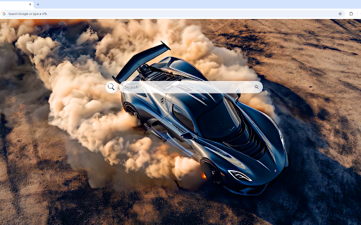 Black Car Smoke Live Wallpaper screenshot