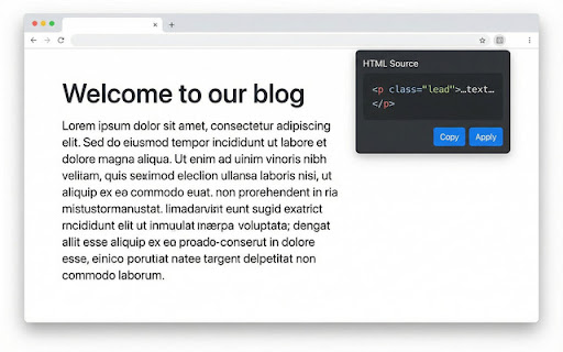Visual HTML screenshot