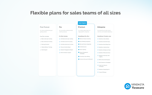Vendasta Yesware: Smart Sales Outreach From Your Inbox screenshot