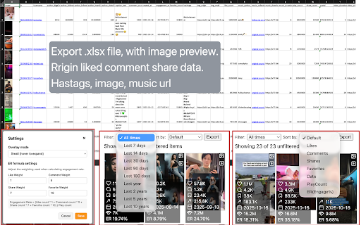 Feed Sorter For TikTok Video Downloader screenshot
